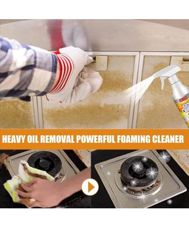 Kitchen foam cleaner - easy to remove grease and oil stains on kitchen appliances and floors (1 2 bottle) 2 Bottle 1 - Buy Online on GoSupps.com