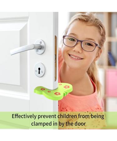 8 STK Door Finger Clamping Protection for Kids | Child Safety Door Stopper Foam | Animal Color Pinching Protection for Baby & Children - Buy Online on GoSupps.com