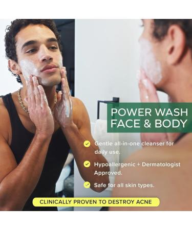 Zit Zapper Kit | 2-Step Acne Treatment for Teens | Gentle Cleanser Body Wash & Acne Wipes - Dermatologist Formulated - Buy Online on GoSupps.com