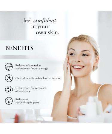 Salicylic 20% Gel Peel: Breakout & Pore Minimizer, Strength Level 2 - 15-30 Full Facial Peels - 1 fl oz - Buy Online on GoSupps.com