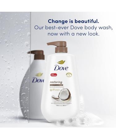 Restoring Coconut & Cocoa Butter Body Wash | 30.6 oz Gentle Skin Cleanser for Healthy Skin | Nourishes & Cleanses Effectively - Buy Online on GoSupps.com