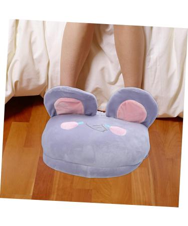 Bestyash Electric Foot Warmers for Men & Women | 2-in-1 Heated Slippers & Massage Device | USB Super Soft Fleece Heating Pillow - Buy Online on GoSupps.com