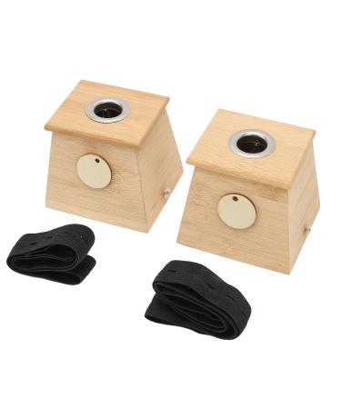 Moxibustion box safe use comfortable temperature control exquisite processing moxa roller holder bamboo for men for home