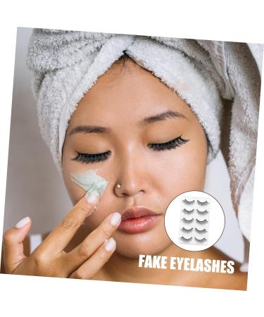 minkissy 5 Pair 3d Flexible False Lashes Fakes Eyelash Magnetic Extension False Eyelashes Cruelty- Long False Eye Lashes False Strip Eyelashes Reusable Fake Eye Lashes Dense - Buy Online on GoSupps.com