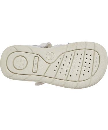 Geox Baby Girls' White Sandal Alul B - Size 7 UK - Buy Online on GoSupps.com