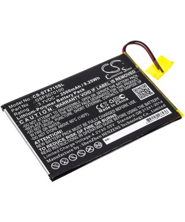 Tingen 2500mAh Battery Replacement for SmarTab ST7150 GSP3070100 (3.7V)