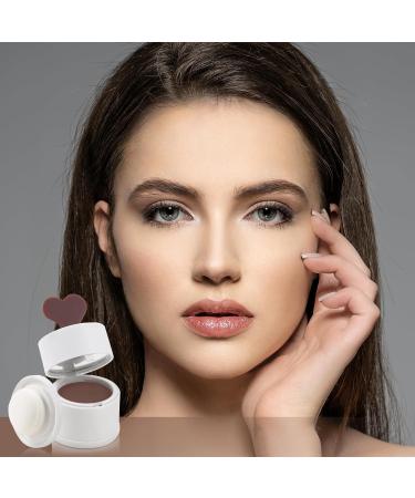 Boobeen Instant Root Cover Up Hairline Cream | Long Lasting Concealer for Greys & Thinning Hair | Brown Hair Shadow Powder for Flawless Coverage - Buy Online on GoSupps.com