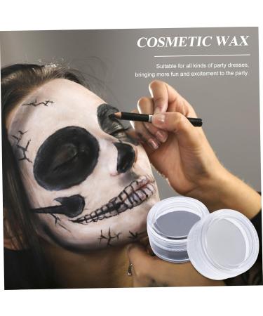 NOLITOY 8 Pcs Cosmetic Wax Eyeliner Pencil Halloween Facial Watercolor Paint Matte Waterproof Eyeliner Body 4X4X2CMx4pcs Black Whitex4pcs - Buy Online on GoSupps.com