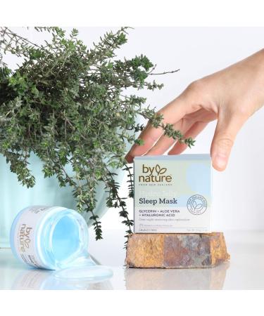 By Nature Hydro Jelly Sleep Mask - Hydrating Glycerin Aloe Vera & Hyaluronic Acid for Glowing Skin - Buy Online on GoSupps.com