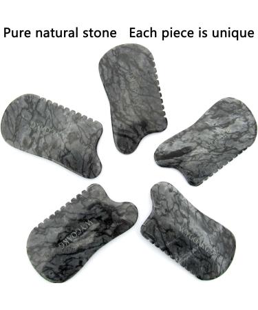 Gua Sha Facial Tools | Gua Sha Stone Massage Tool | Best Facial & Body Scraper for SPA & Acupuncture Therapy - Buy Online on GoSupps.com