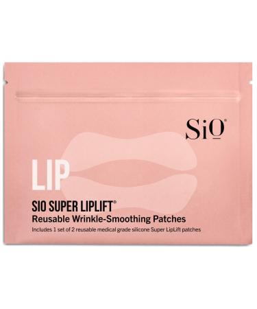 SiO Beauty Super LipLift | Smile & Lip Anti-Wrinkle Patches 2 Week Supply | Overnight Smoothing Silicone Patches For Lip & Smile Wrinkles And Fine Lines