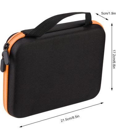 YCTZE Portable Organizer Bag - 63 Compartments for Essential Aromatherapy Oils - Ideal Storage Solution in Orange - Buy Online on GoSupps.com