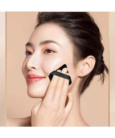 Buy Premium Triangle Powder Puff - Soft Velour Makeup Sponge for Loose Powder & Contouring | International Shipping Available - Buy Online on GoSupps.com