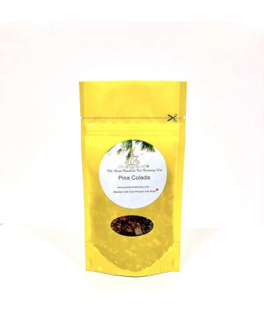 Herbal Fruit Tea - Ice Tea - Loose Leaf Tea - Pina Colada 100 gram - Delicious either Hot or Iced - Buy Online on GoSupps.com
