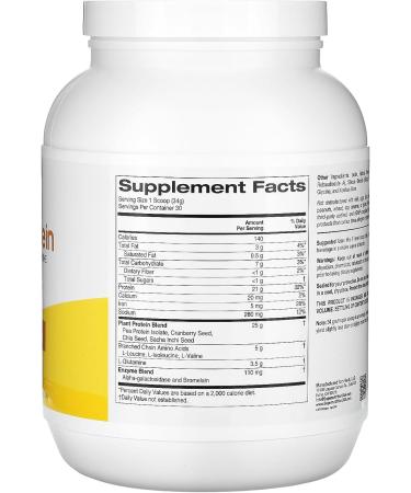 Super Nutrition Perfect Plant Protein Vanilla - 2.2 lbs | Vegan Protein Powder for Optimal Health - Shop Internationally - Buy Online on GoSupps.com