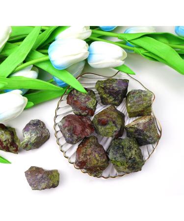 Buy Xiannvxi 2 Blood Stone Crystals - 100% Natural Water Stones & Premium Mountain Crystal Raw Stones | 4pcs 0.5lb N-Blood Stone for Healing - Buy Online on GoSupps.com