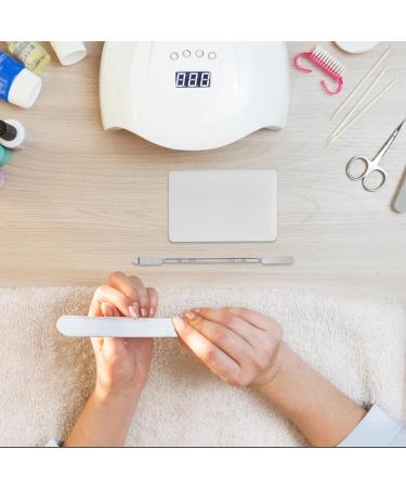 iplusmile Palette Cosm tique en Acier Inoxydable Anneau Grosse Taille Carr M lange Fond de Teint Nail Art Professionnel Femme Usage Beaut  - Buy Online on GoSupps.com