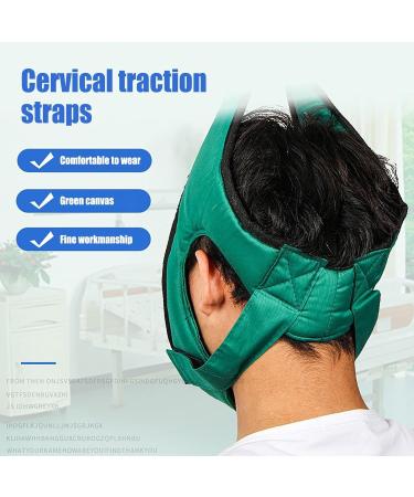 Fivetoo Adjustable Cervical Traction Belt - Hamock Nettraction Harness for Neck Relief | Durable Steel Ring Fixation - Buy Online on GoSupps.com