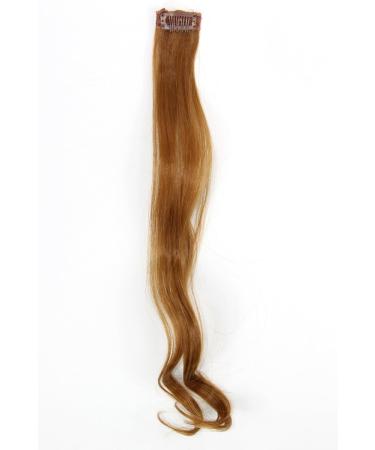 Shop 1 Clip Wavy Copper-Blonde Hair Extension - YZF-P1C18-27 45cm/18inch Color 27 - Buy Online on GoSupps.com