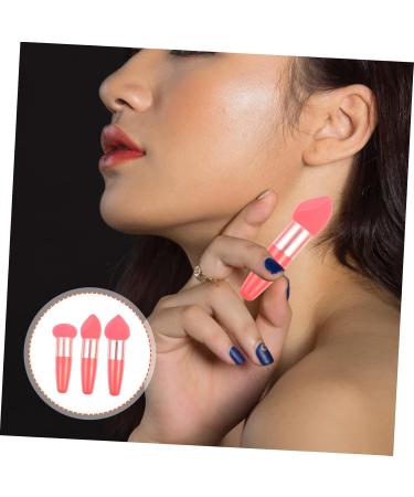 FOMIYES 6 Pcs Heart Shaped Face Wash Facial Tool Face Makeup Cosmetic Tools Wedge Shape Travel Suit 1 count (Pack of 1) As Shownx2pcs - Buy Online on GoSupps.com