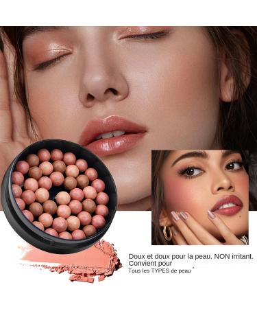 Blush Cream for Mature Skin Light Roller for Blusher - Face Makeup for Lightening Under the Eyes Cheek Sculpting Highlighting Contour and Occasions - Buy Online on GoSupps.com
