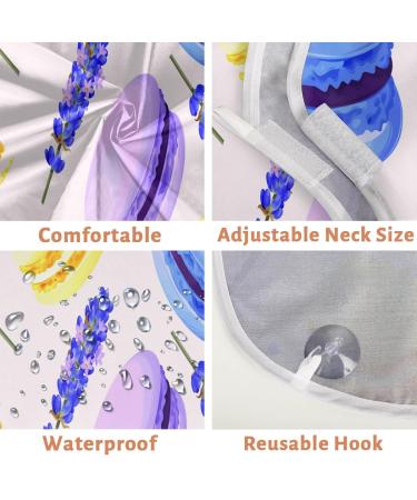 Macaroon Beard Bib Apron - Non-Stick Waterproof Hair Catcher for Men | Perfect Grooming Gift with Suction Cups - Buy Online on GoSupps.com