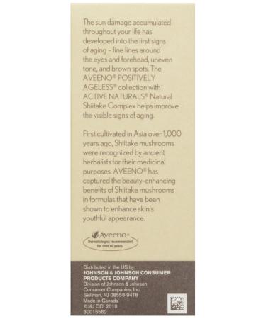 Aveeno Positively Ageless Firming Eye Cream - 0.5 oz | Anti-Aging Facial Moisturizer for Youthful Skin | International Shipping Available - Buy Online on GoSupps.com