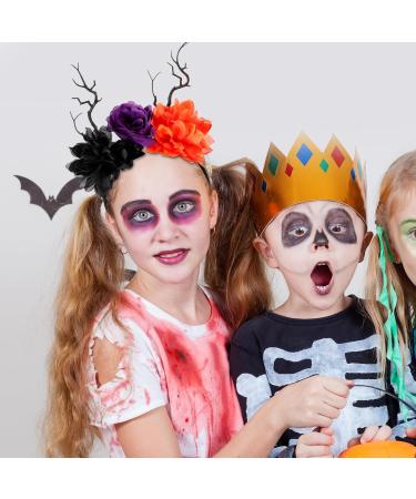 Holibanna Deer Antler Flower Headband Halloween Antler Flower Branches Crown Prop Deer Horns Headpieces for Halloween Christmas Cosplay Party Costume Accessories - Buy Online on GoSupps.com