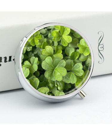 Buy Vibrant Green 3 Compartment Travel Pill Box | Portable Medicine Organizer for Purse & Pocket - Ideal for Travel - Buy Online on GoSupps.com