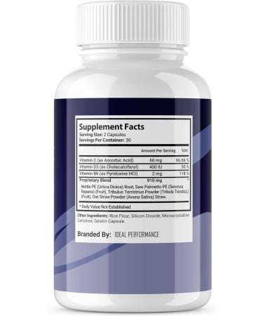 IDEAL PERFORMANCE (2 Pack Flow Force max Prostate chewable Flow Force max Prostate Flow Force max chewable Candy Flow Force max chewable Flow Force max (120 Capsule) - Buy Online on GoSupps.com