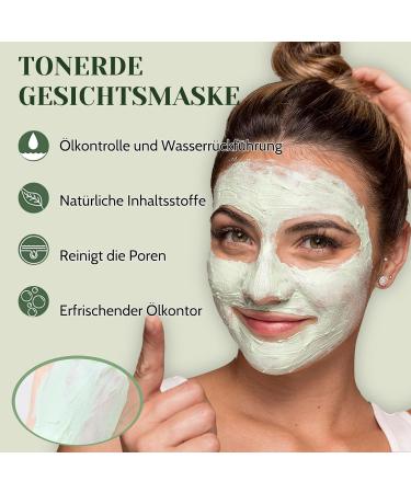 Dead Sea Mask Deep Cleansing Face Mask Skin Care Improve Blackheads Acne Dark Spots Even Skin Tone Face Mask Control Oil Refining Pores (Green Tea) - Buy Online on GoSupps.com