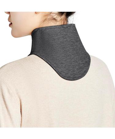 Self-Warming Neck Strap & Tourmaline Neck Pad - Relief for Neck Pain | Dark Gray Comfort with Pocket | Ideal for Office Use - Buy Online on GoSupps.com