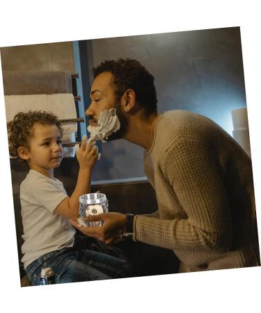 Frcolor Stainless Steel Shaving Cup - Foam Shell Razor Holder for Men | Durable Soap Bowl & Brush Tool - Buy Online on GoSupps.com