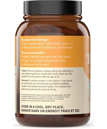 Organic Turmeric Capsules - 600mg Pure Curcumin Root Powder Supplement for Gallbladder & Liver Support - 100 Capsules - Buy Online on GoSupps.com