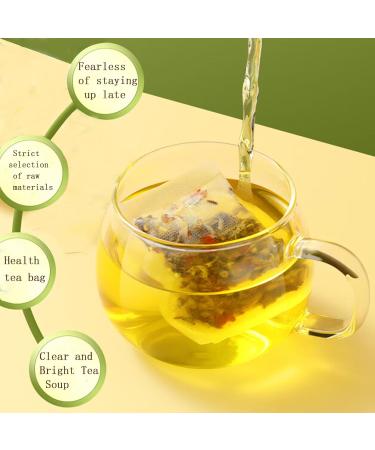 Chrysanthemum Cassia Seed Tea Bags 10.6OZ/300g(5g*60bags) Combination of Floral Tea Chrysanthemum Cassia seed Burdock Wolfberry Honeysuckle Osmanthus Flower Chinese Herbal Tea  - Buy Online on GoSupps.com