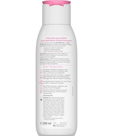 Lavera Body Lotion Gentle | Organic Vegan Body Milk for Normal to Dry Skin | PETA Certified Natural Cosmetics (200 ml) - Buy Online on GoSupps.com