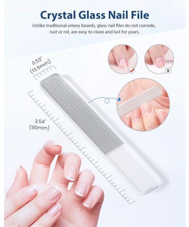 Buy GlamTweeler Anti-Splash Wide Jaw Opening Nail Clippers - Ultra Sharp Fingernail & Toenail Clipper with Glass Nail File (Black) for Perfect Grooming | International Shipping - Buy Online on GoSupps.com