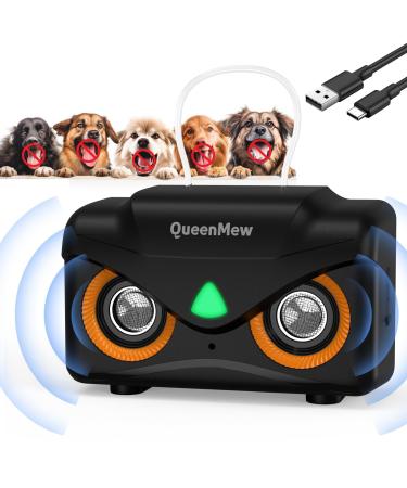 Anti Barking Device 50FT Range Quiet Mini Bark Control Device with Dual Speakers 3 Modes Sonic Bark Deterrents for Large Small Dogs Noiseless Bark Box Indoor Outdoor for Neighbor's Dog