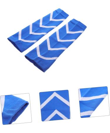 FOMIYES Men's Compression Calf Sleeves - 4 Pairs Over The Calf Socks for Sports & Running - Elastic Footless Nylon Silk Leggings for Men - Buy Online on GoSupps.com