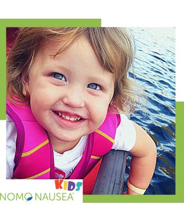 NOMO Anti Nausea Wristband for Kids | Motion Sickness Relief with Peppermint Essential Oils | Pack of 2 - Buy Online on GoSupps.com
