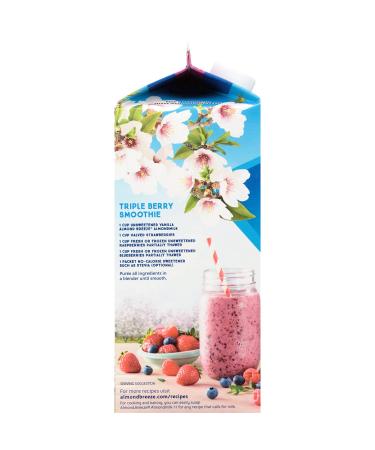 Almond Breeze Blue Diamond Vanilla Almond Milk 64oz - Lactose Free - Buy Online on GoSupps.com