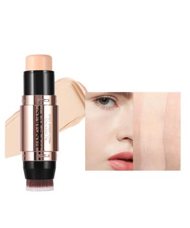 Double-headed highlighter and contour stick natural three-dimensional shadow nose shadow concealer makeup(01)