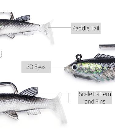 Dr.Fish 60-Piece Fishing Lures Set | Trout, Rooster Tail, Spinner Baits | Freshwater & Saltwater Tackle Box Included | Crappie, Walleye, Bass | Topwater Lures Kit - Buy Online on GoSupps.com