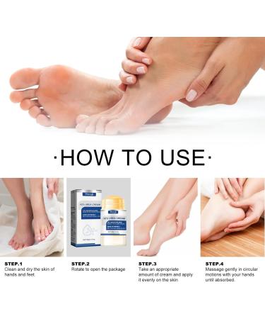 42% Urea Cream Cracked Heel Balm Urea Foot & Hand Cream for Dry Cracked Callus and Dead Skin Remover Foot Moisturizing Stick for Cracked Heel Treatment Knees Elbows Hands Repair Feet Lotion - Buy Online on GoSupps.com