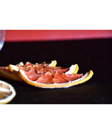 ZITROMAC Dried grapefruit for cocktails Dry fruits without sugar for cocktails decoration confectionery Christmas Drinks Slice of dried grapefruit 100 natural no additives just fruit 130 gr BIG JAR - Buy Online on GoSupps.com