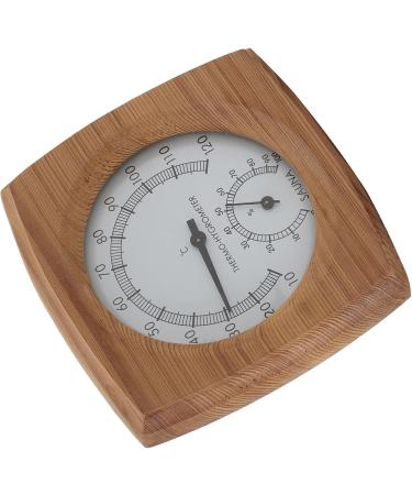 0%-100% Thermometer-Hygrometer for Sauna | High Temp & Corrosion Resistant | Perfect for Sauna House - Buy Online on GoSupps.com