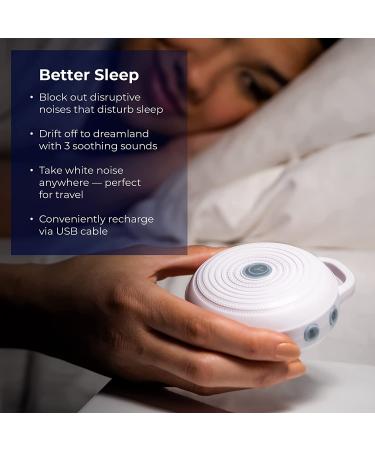 Yogasleep Rohm Portable White Noise Sound Machine | 3 Soothing Natural Sounds | Volume Control | Sleep Therapy for Adults & Kids | Noise Cancelling for Office & Meditation | Registry Gift - 1-Pack - Buy Online on GoSupps.com