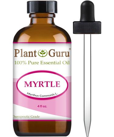 Myrtle Essential Oil 4 oz 100% Pure Undiluted Therapeutic Grade.