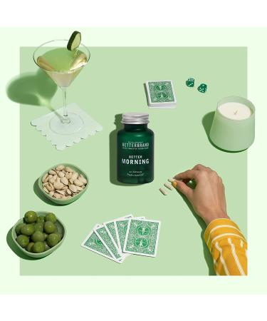 BetterMorning All-Natural DHM Capsules - Headache & Nausea Relief, Liver Support - 42 Gluten-Free Vegetarian Pills - Buy Online on GoSupps.com