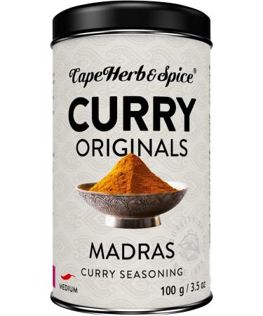 Cape Herb & Spice Madras Curry Seasoning 100g, Medium Chilli Rating - Pack of 1 - Buy Online on GoSupps.com